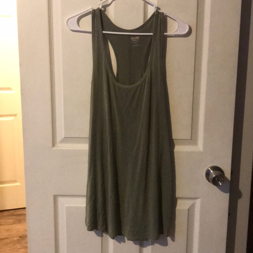 Green Racerback Tank